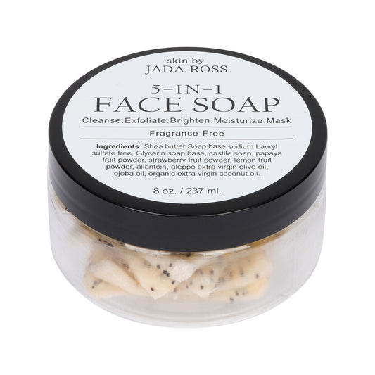 5-In-1 Face Soap (Fragrance-Free + Brightening)